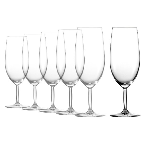 Set 6 pahare bere, sticla cristalina, 418ml, "Diva" - Schott Zwiesel