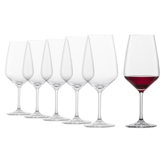 Set 6 pahare Bordeaux, sticla cristalina, 656ml, "Taste" - Schott Zwiesel