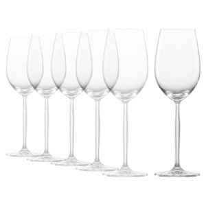 Set 6 pahare vin alb, sticla cristalina, 302ml, "Diva" - Schott Zwiesel