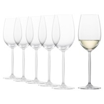 Set 6 pahare vin alb, sticla cristalina, 302ml, "Diva" - Schott Zwiesel