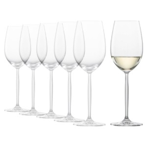 Set 6 pahare vin alb, sticla cristalina, 302ml, "Diva" - Schott Zwiesel