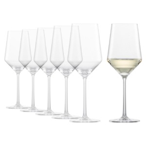 Set 6 pahare vin alb, sticla cristalina, 408ml, "Pure" - Schott Zwiesel