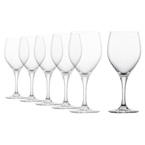 Set 6 pahare vin rosu, sticla cristalina, 445ml, "Mondial" - Schott Zwiesel