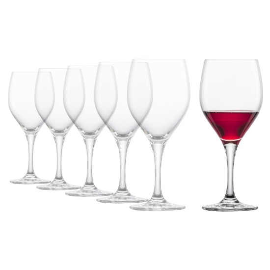 Set 6 pahare vin rosu, sticla cristalina, 445ml, "Mondial" - Schott Zwiesel