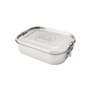 Set caserola pranz, cu 3 accesorii, inox, 800ml, "Out of Lunch" - Grunwerg