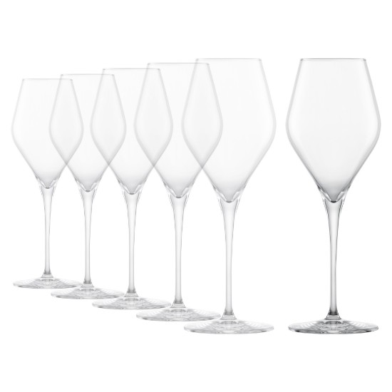 Set 6 pahare vin rosu, sticla cristalina, 437ml, "Finesse" - Schott Zwiesel