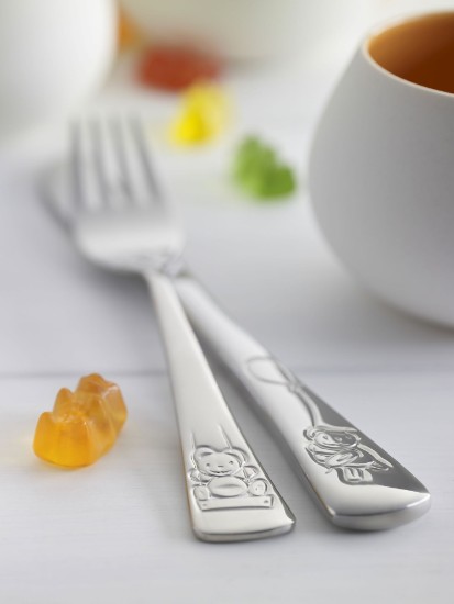 Set tacamuri copii 4 piese, inox, "Teddy" - Zwilling