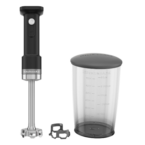 Blender vertical Go Cordless, fara baterie, 0,7L, Matte Black - KitchenAid