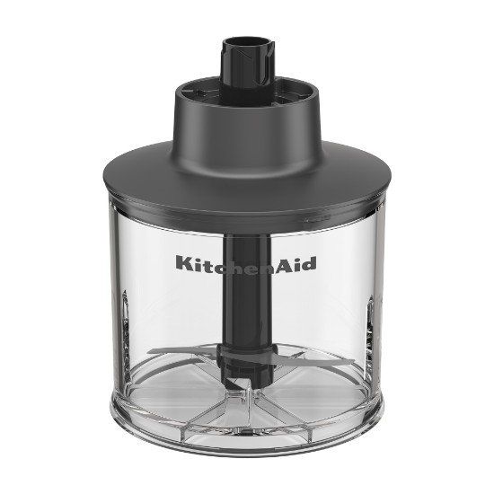 Blender vertical cu accesorii Go Cordless, cu baterie, Matte Black - KitchenAid