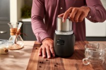 Rasnita de cafea fara fir Go, 113g, cu baterie, Matte Black - KitchenAid