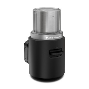 Rasnita de cafea fara fir Go, 113g, cu baterie, Matte Black - KitchenAid