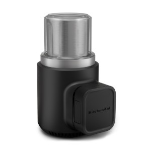 Rasnita de cafea fara fir Go, 113g, cu baterie, Matte Black - KitchenAid