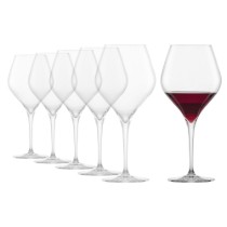 Set 6 pahare vin Burgundy, sticla cristalina, 660ml, "Finesse"- Schott Zwiesel