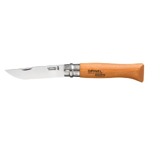 Cutit de buzunar N°09, otel carbon, 9cm, "Carbone" - Opinel