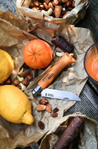 Cutit de buzunar N°10, otel carbon, 10cm, "Carbone" - Opinel
