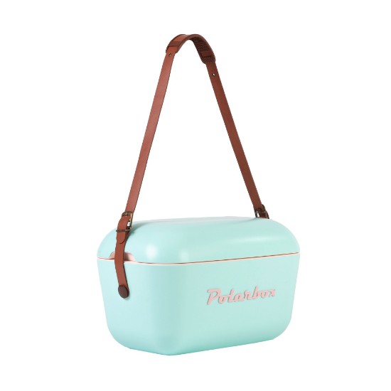 Lada frigorifica, 20L, "Classic", Cyan - Baby Rose - Polarbox