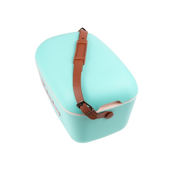 Lada frigorifica, 20L, "Classic", Cyan - Baby Rose - Polarbox