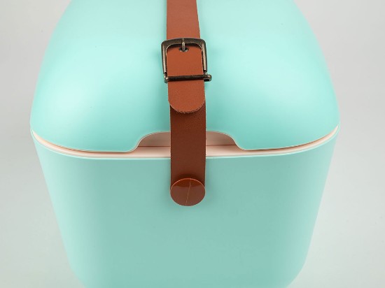 Lada frigorifica, 20L, "Classic", Cyan - Baby Rose - Polarbox