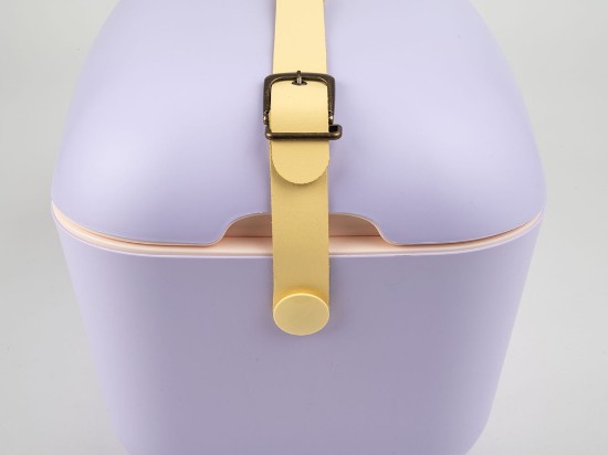 Lada frigorifica, 20L, "Pop", Lilac - Yellow - Polarbox