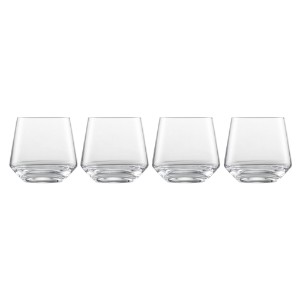 Set 4 pahare whisky, sticla cristalina, 389ml, "Pure" - Schott Zwiesel