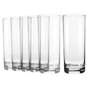 Set 6 pahare long drinks, sticla, 500ml, "Balance" - Krosno