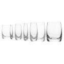 Set 6 pahare whisky, sticla, 250ml, 