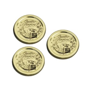 Set 3 capace pentru borcane, "Quattro Stagioni" - Bormioli Rocco