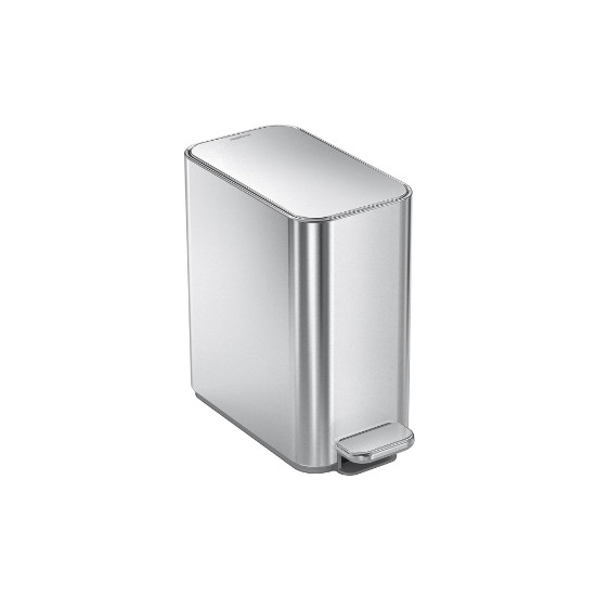 Cos de gunoi cu pedala, 5 L, inox, Brushed  - simplehuman