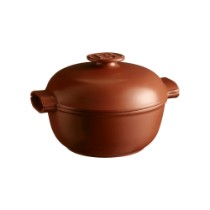 Oala Cocotte, ceramica, 26,5cm/4L, "Delight", Sienna - Emile Henry