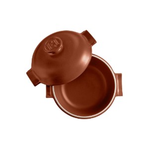 Oala Cocotte ceramica, 22,5cm/2L "Delight", Sienna - Emile Henry