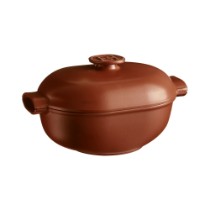 Oala Cocotte ovala, ceramica, 36,5 x 24,2cm/4,5L "Delight", Sienna - Emile Henry