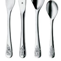 Set tacamuri pentru copii, 4 piese, otel inoxidabil, "Dwarfs" - WMF