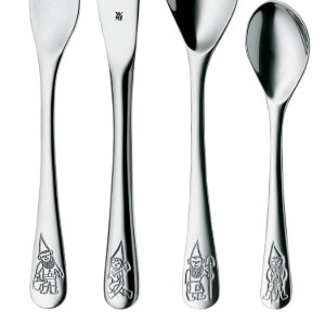 Set tacamuri pentru copii, 4 piese, otel inoxidabil, "Dwarfs" - WMF
