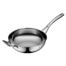 Tigaie wok, inox, cu capac, 28cm/4L, "Multiply" - WMF