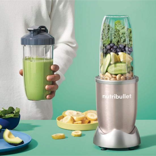 Blender "Nutribullet Pro", 900W, 0,9L, Auriu - Nutribullet