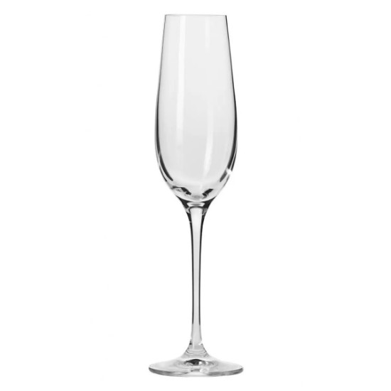Set 6 pahare sampanie, sticla cristalina, 180ml, "Harmony"  - Krosno