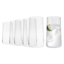 Set 6 pahare long drinks, sticla, 540ml, "Avant-Garde" - Krosno
