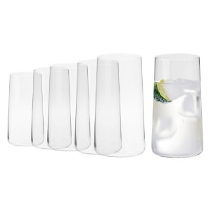 Set 6 pahare long drinks, sticla, 540ml, "Avant-Garde" - Krosno