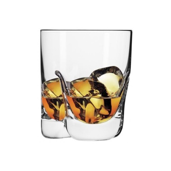 Set 6 pahare whisky, sticla cristalina, 250ml - Krosno