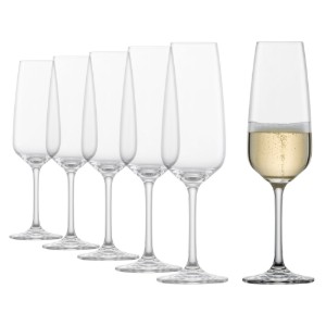 Set 6 pahare sampanie/vin spumant, sticla cristalina, 283ml, "Taste" - Schott Zwiesel