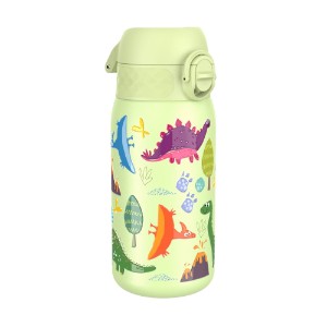 Sticla apa pentru copii, inox, 400ml, Dinosaurs - Ion8