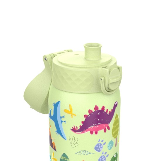 Sticla apa pentru copii, inox, 400ml, Dinosaurs - Ion8