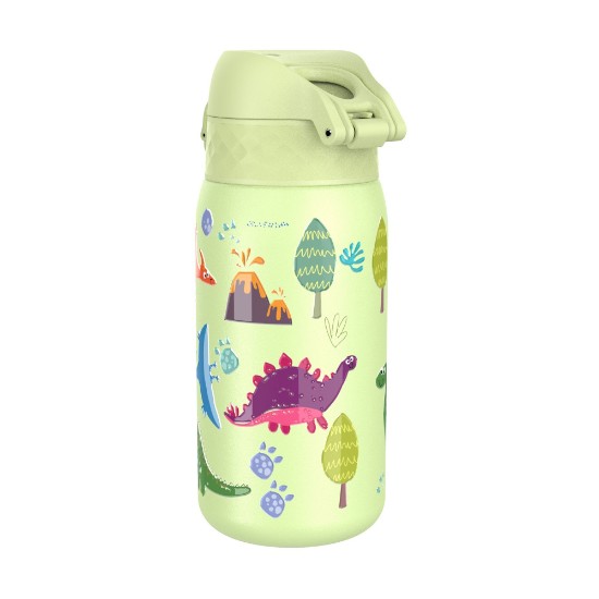 Sticla apa pentru copii, inox, 400ml, Dinosaurs - Ion8