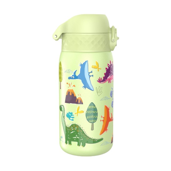 Sticla apa pentru copii, inox, 400ml, Dinosaurs - Ion8