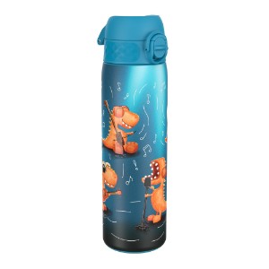 Sticla apa pentru copii Slim, inox, 600ml, Dino Band - Ion8