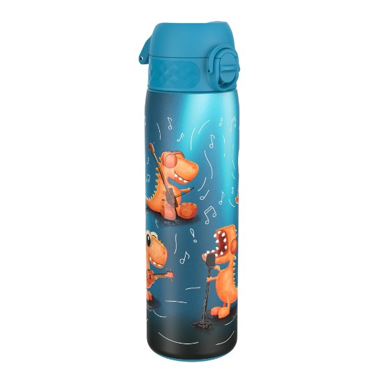 Sticla apa pentru copii Slim, inox, 600ml, Dino Band - Ion8