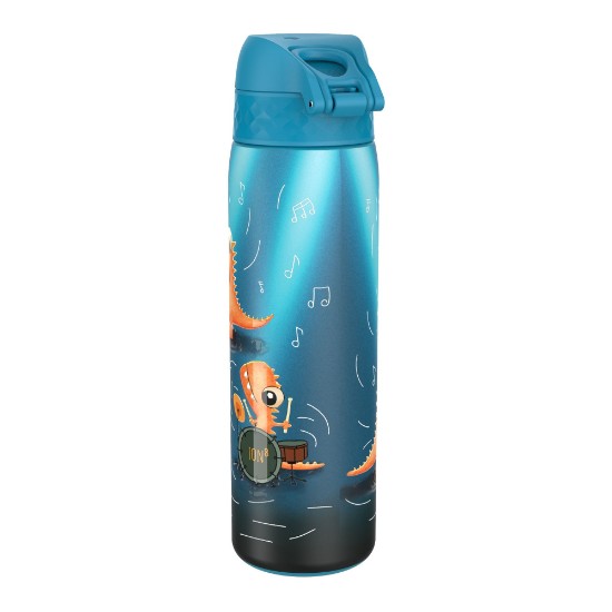 Sticla apa pentru copii Slim, inox, 600ml, Dino Band - Ion8