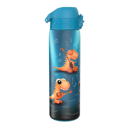 Sticla apa pentru copii Slim, inox, 600ml, Dino Band - Ion8