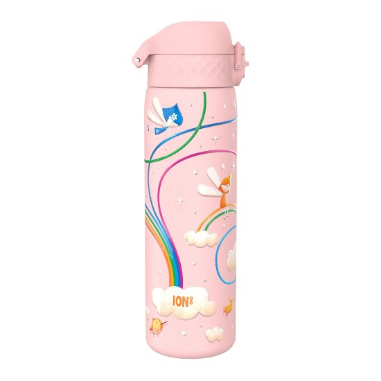 Sticla apa pentru copii Slim, inox, 600ml, Fairies - Ion8