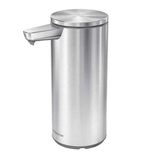 Dozator cu senzor, sapun lichid, 266 ml, inox, Brushed - simplehuman